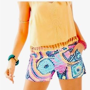 Lilly Pulitzer tile wave shorts